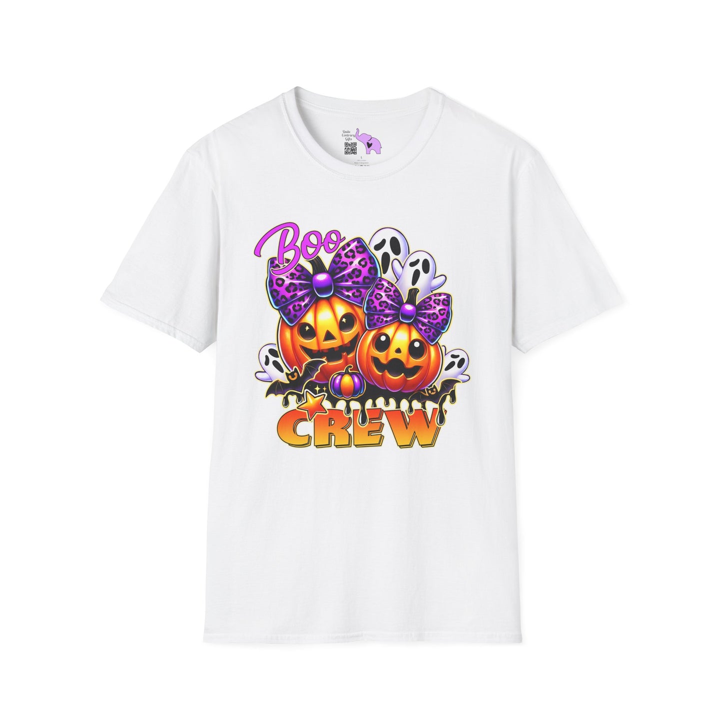 Cute Boo Crew Adult T-shirt
