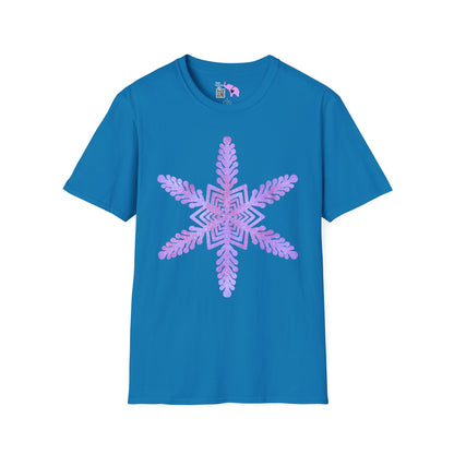 Large Snowflake 2 Adult T-shirt