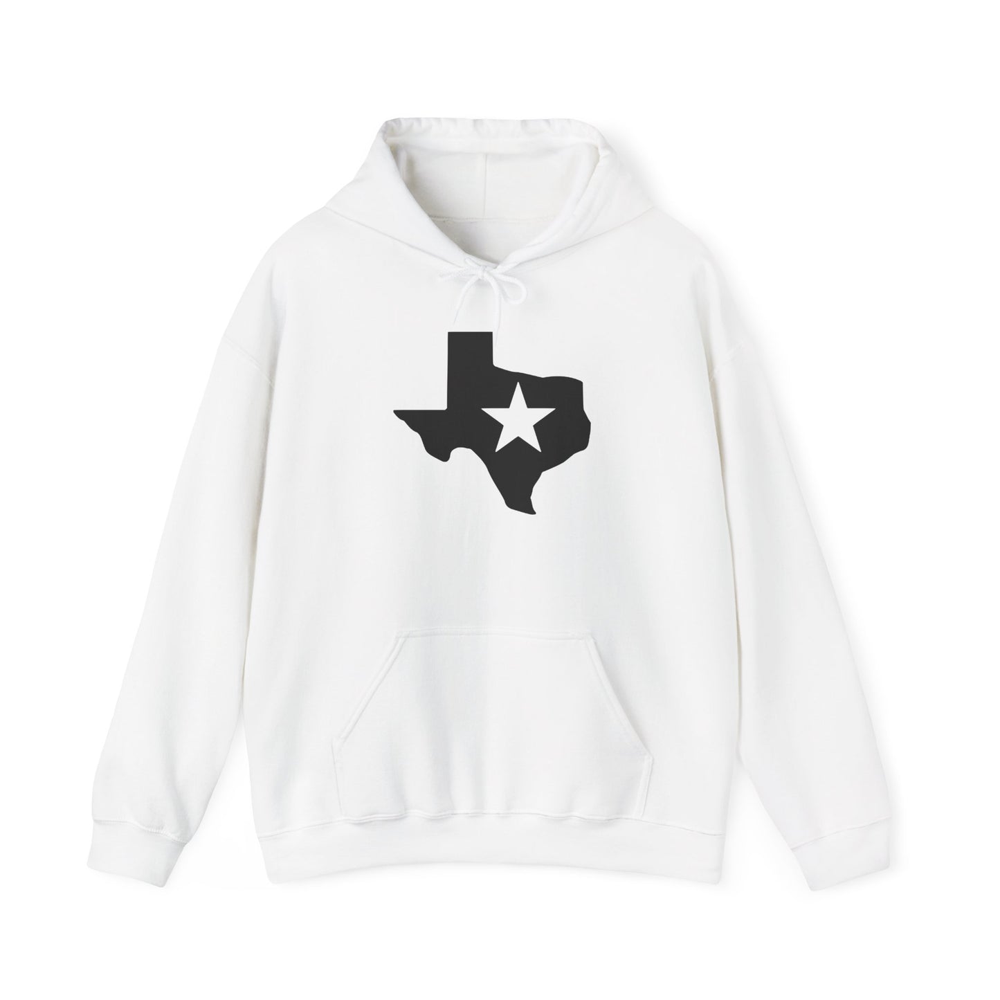 Texas w/Star Heavy Blend™ Hooded Sweatshirt
