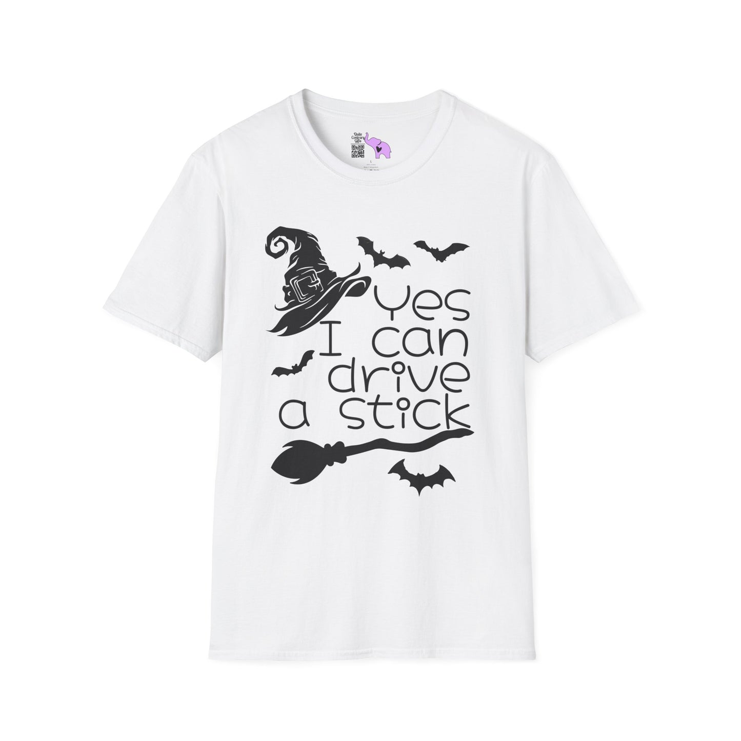 Yes I Can Drive A Stick Adult T-shirt
