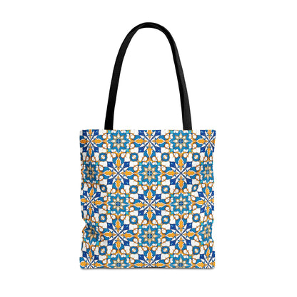 Talavera Sunburst Canvas Tote Bag