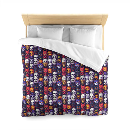 Monster Mash Up Microfiber Duvet Cover