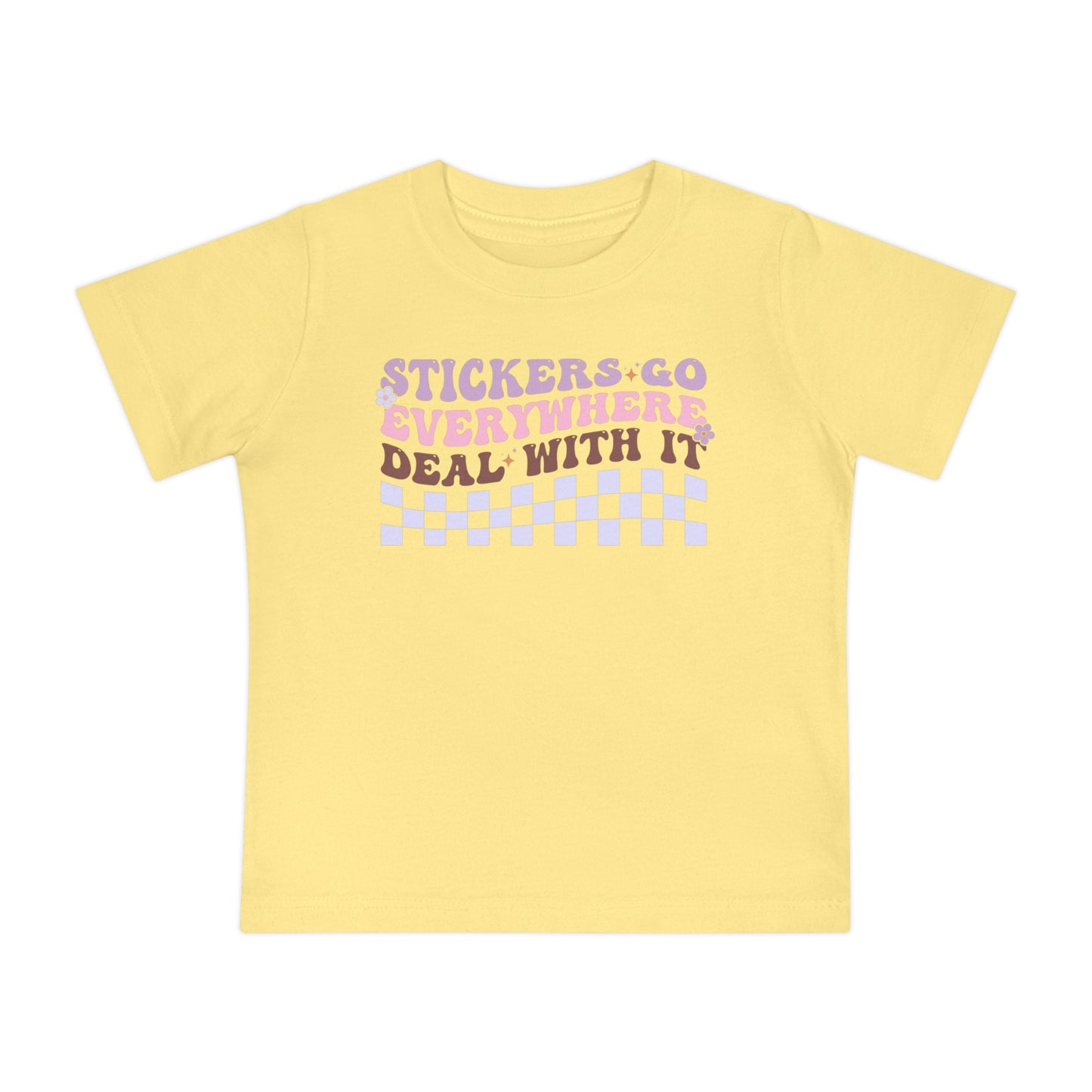 Stickers Go Everywhere Deal With It Infant T-Shirt