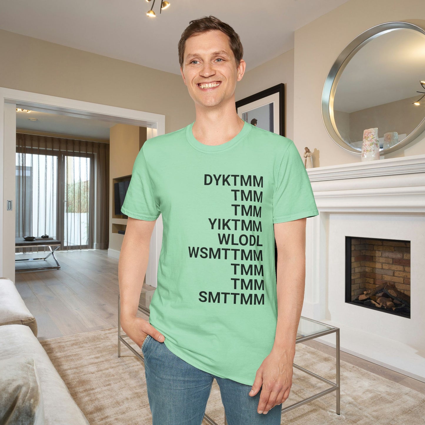 Do You Know The Muffin Man Abbreviation Adult T-shirt