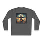 Halloween Scarecrow w/Pumpkins 2 Adult Long Sleeve Tee
