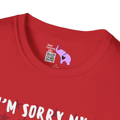 I'm Sorry My Patriotism Offends You. Your Lack of Spine Offends Me Adult T-shirt