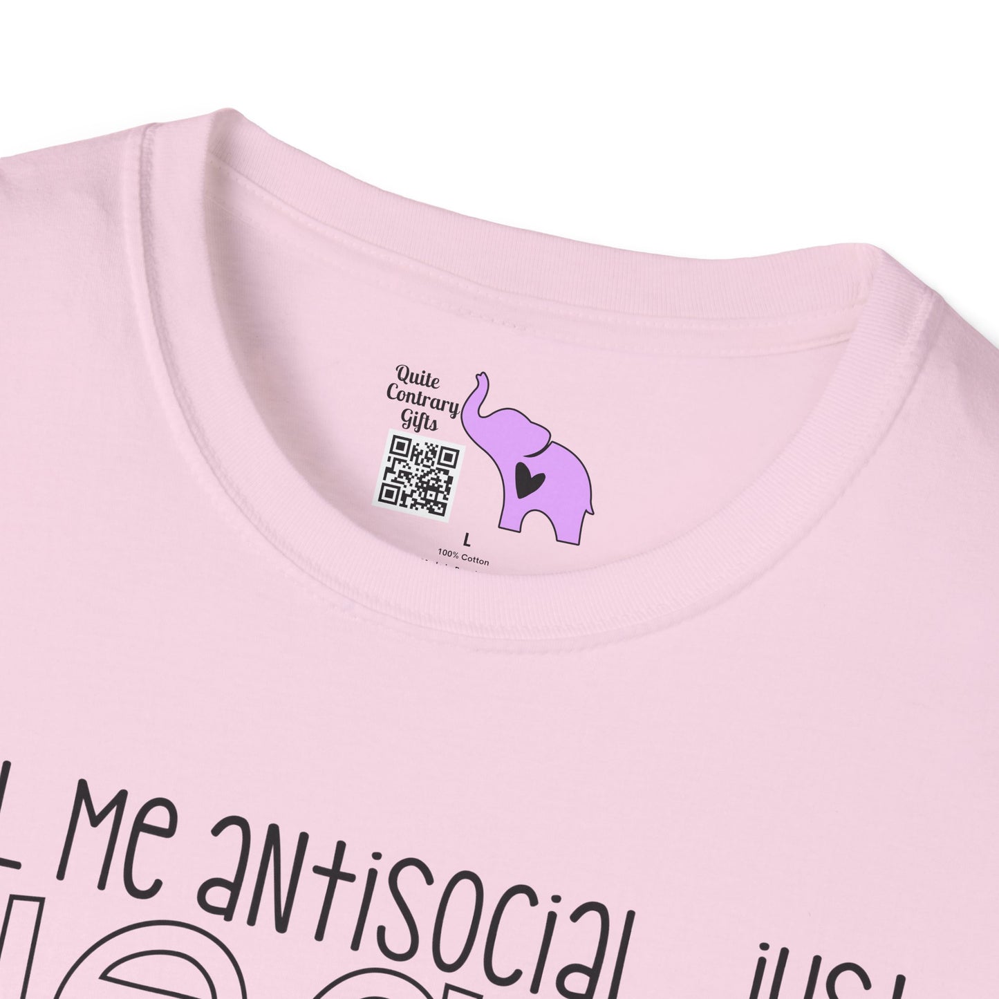 Call Me Anitsocial But Please Don't Call Me Adult T-shirt