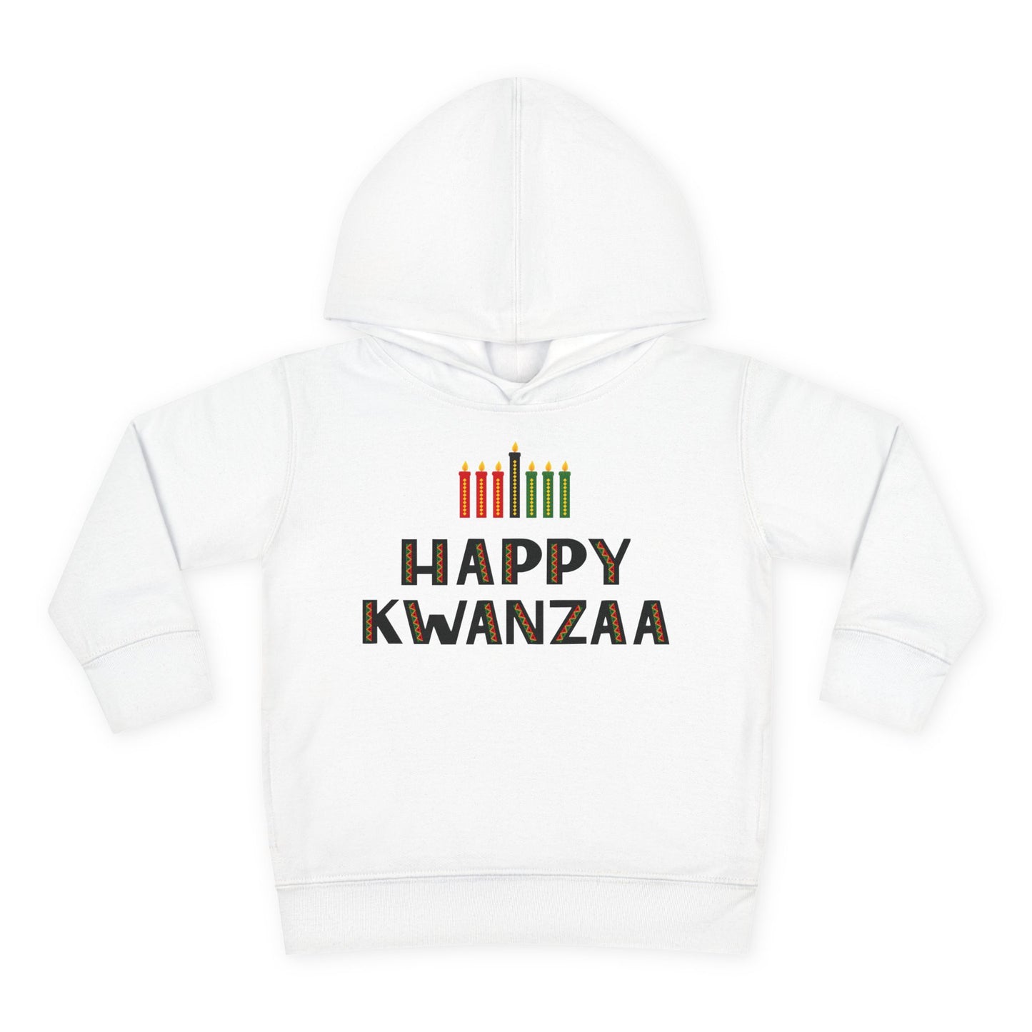 Happy Kwanzaa (Kinara) Toddler Hoodie