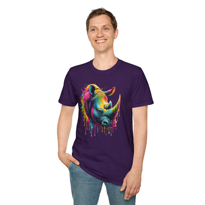 Colorful Rhino T-shirt