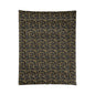 Golden Noir Swirl Comforter