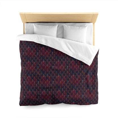 Golden Grove Midnight Microfiber Duvet Cover