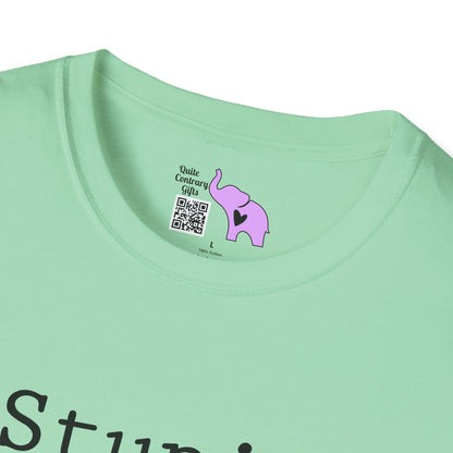 Stupid Questions Get Sarcastic Answers Adult T-shirt