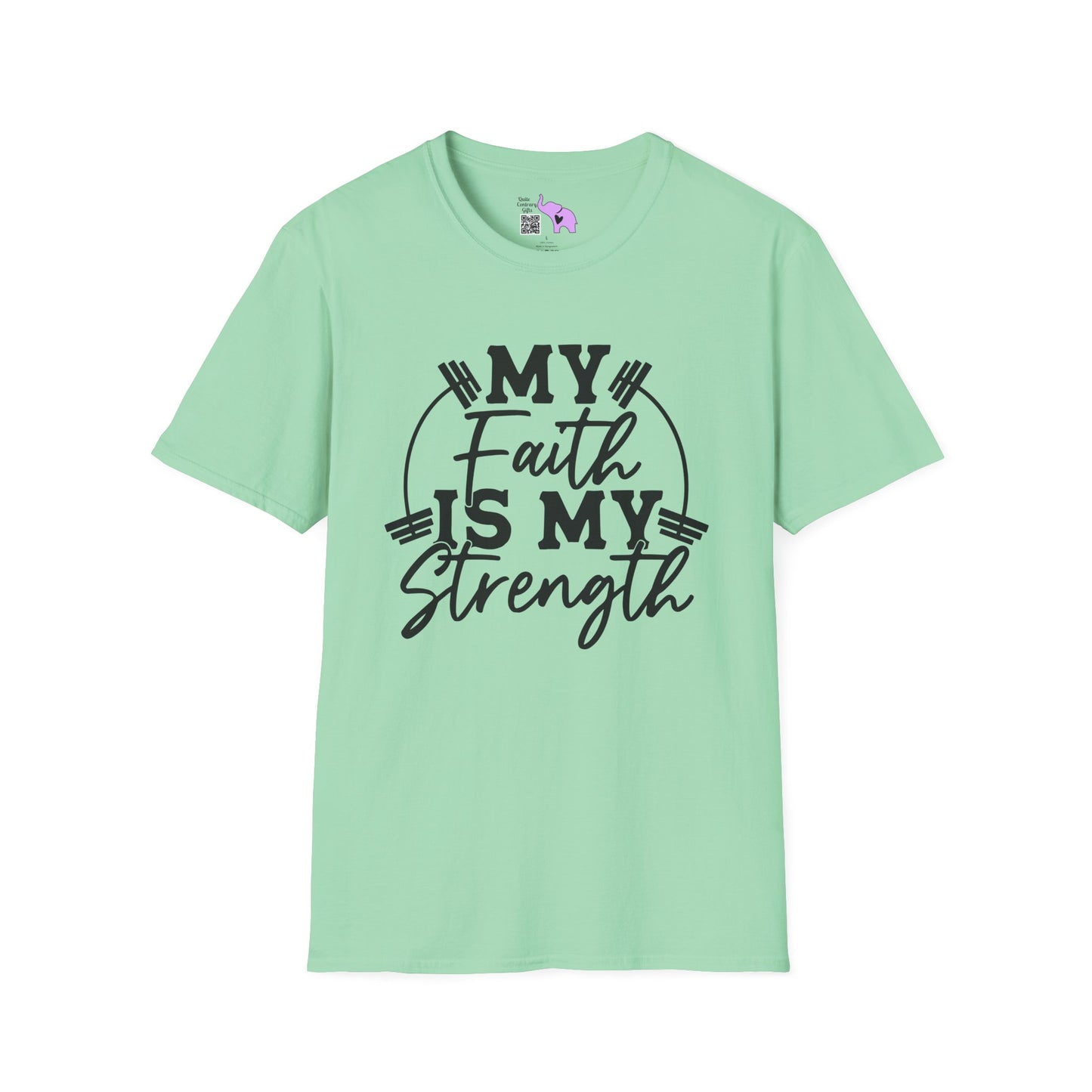 My Faith Is My Strength Adult T-shirt