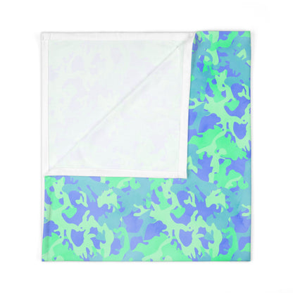 Glacier Grove Camo Baby Swaddle Blanket