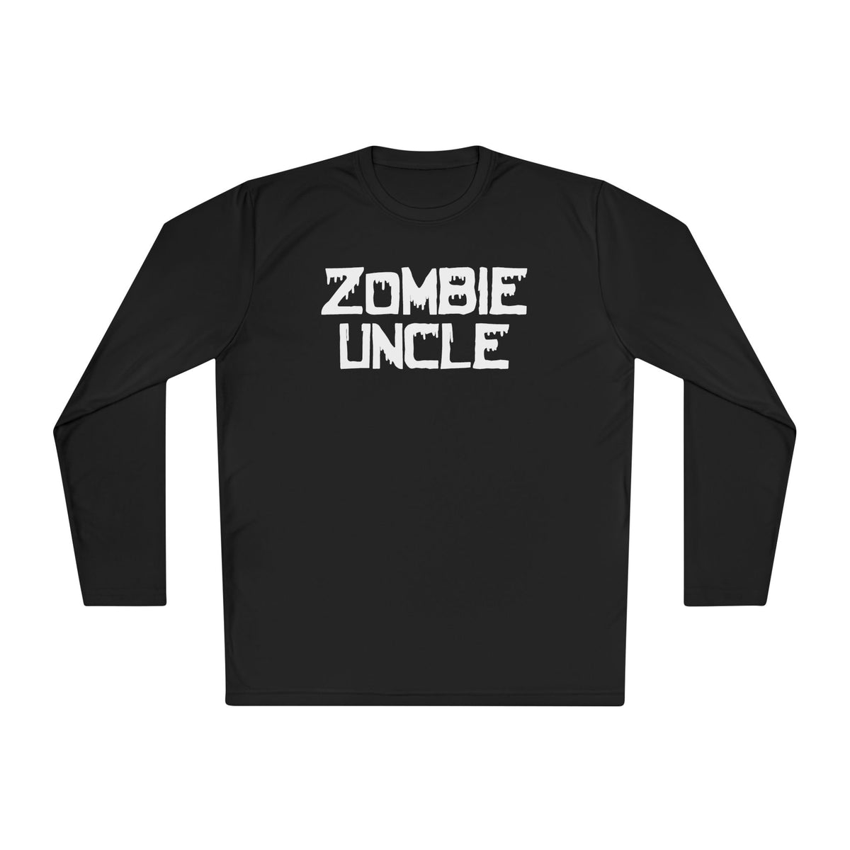 ""Zombie Uncle Adult Long Sleeve Tee
