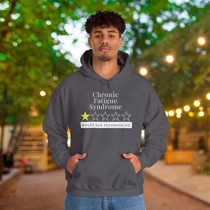 Chronic Fatigue Syndrome 1 Star Would Not Recommend Heavy Blend™ Hooded Sweatshirt