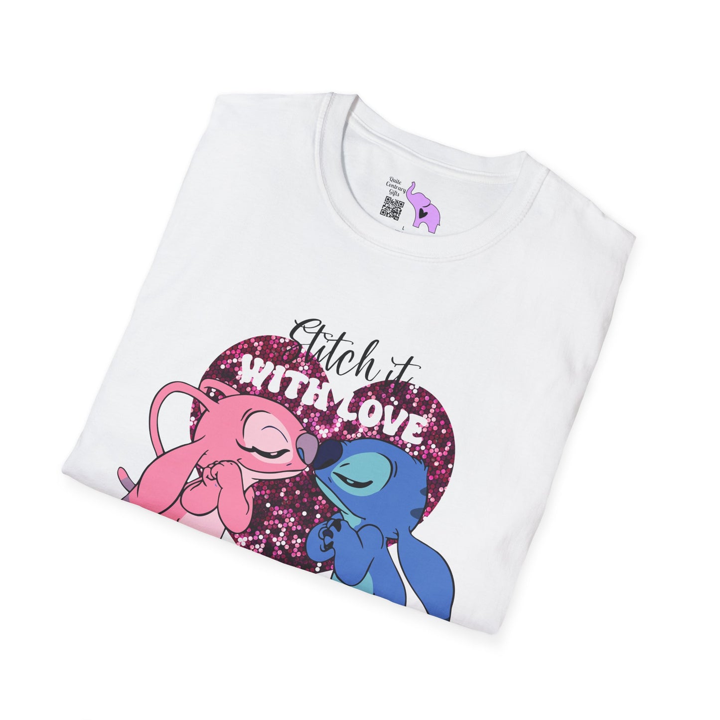 Stitch It With Love Adult Unisex Tshirt