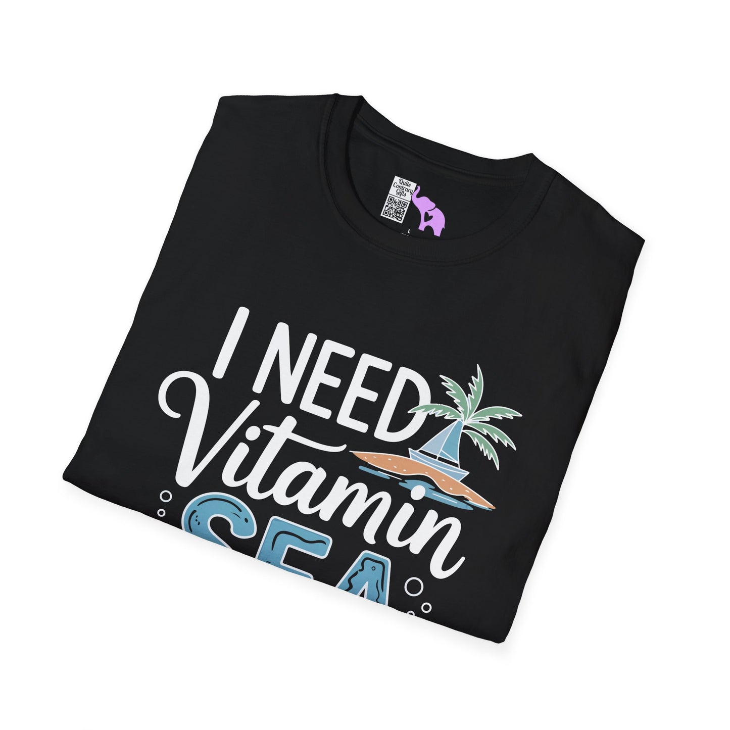 I Need Vitamin Sea (2) Adult T-shirt