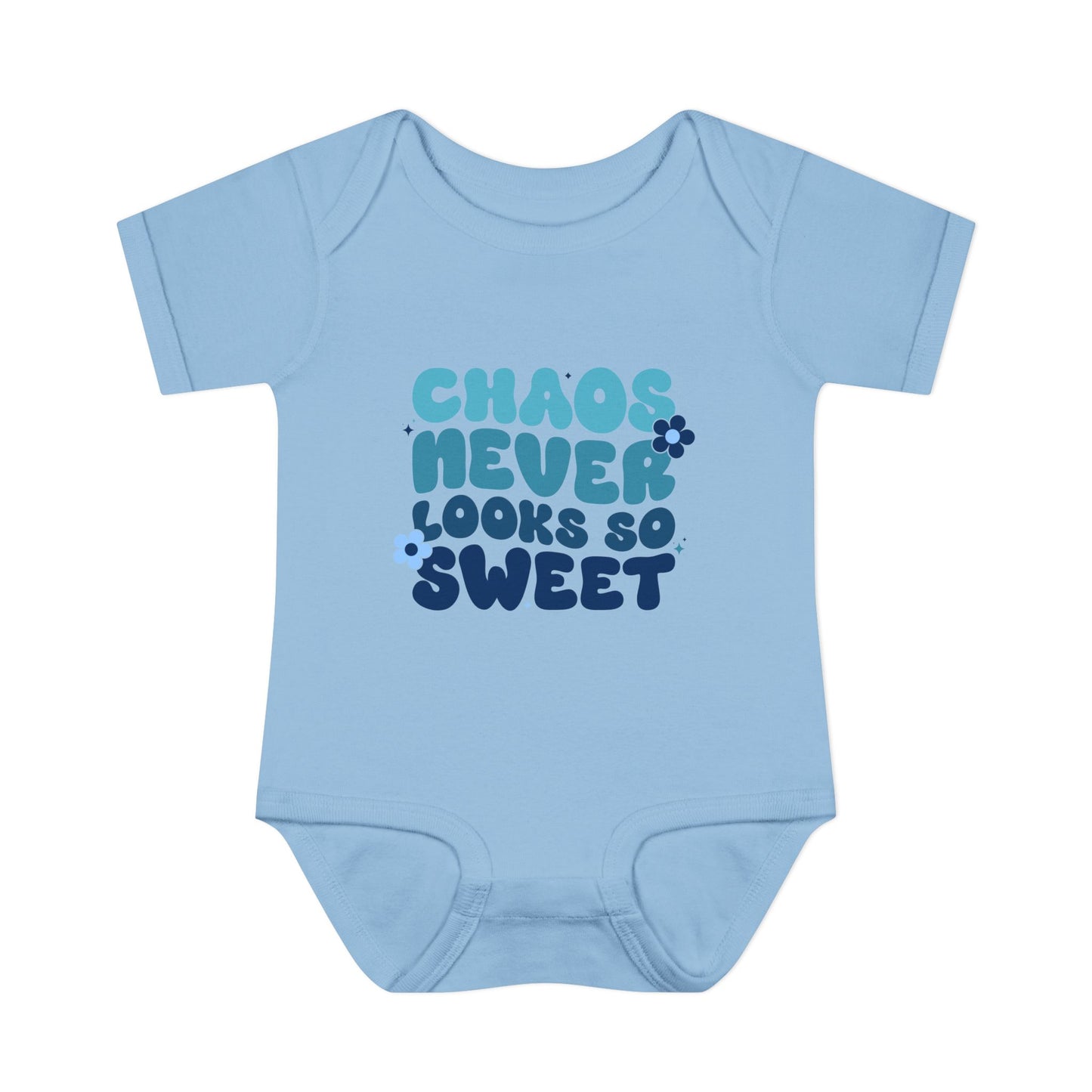 Chaos Never Looked So Sweet Infant Baby Rib Bodysuit