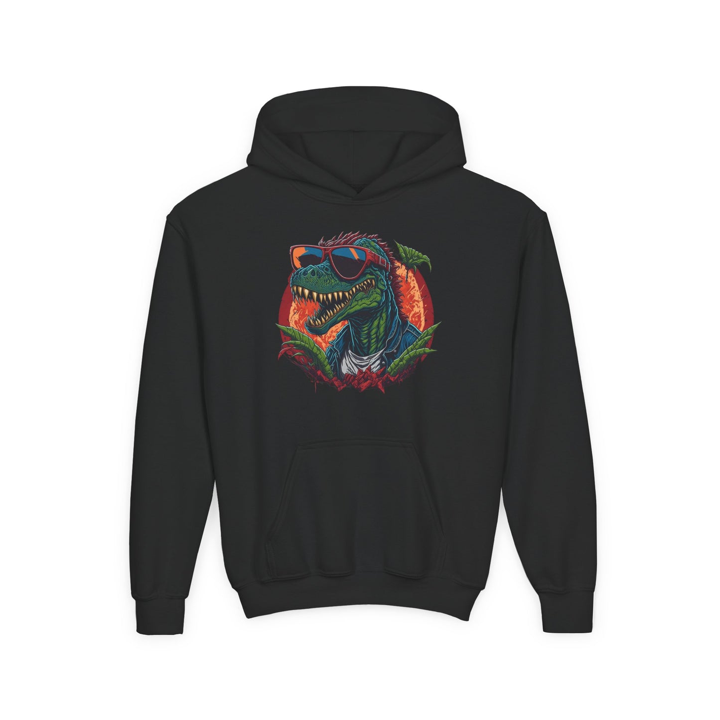 Cool Dinosaur Youth Hoodie