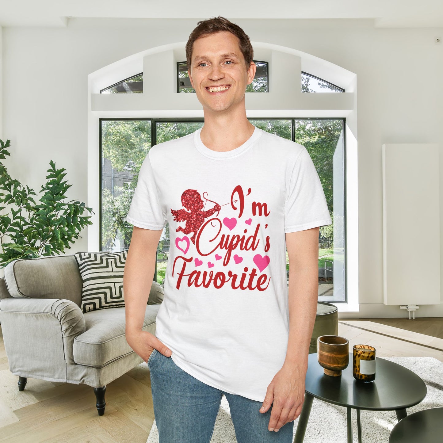 I'm Cupid's Favorite Adult T-shirt