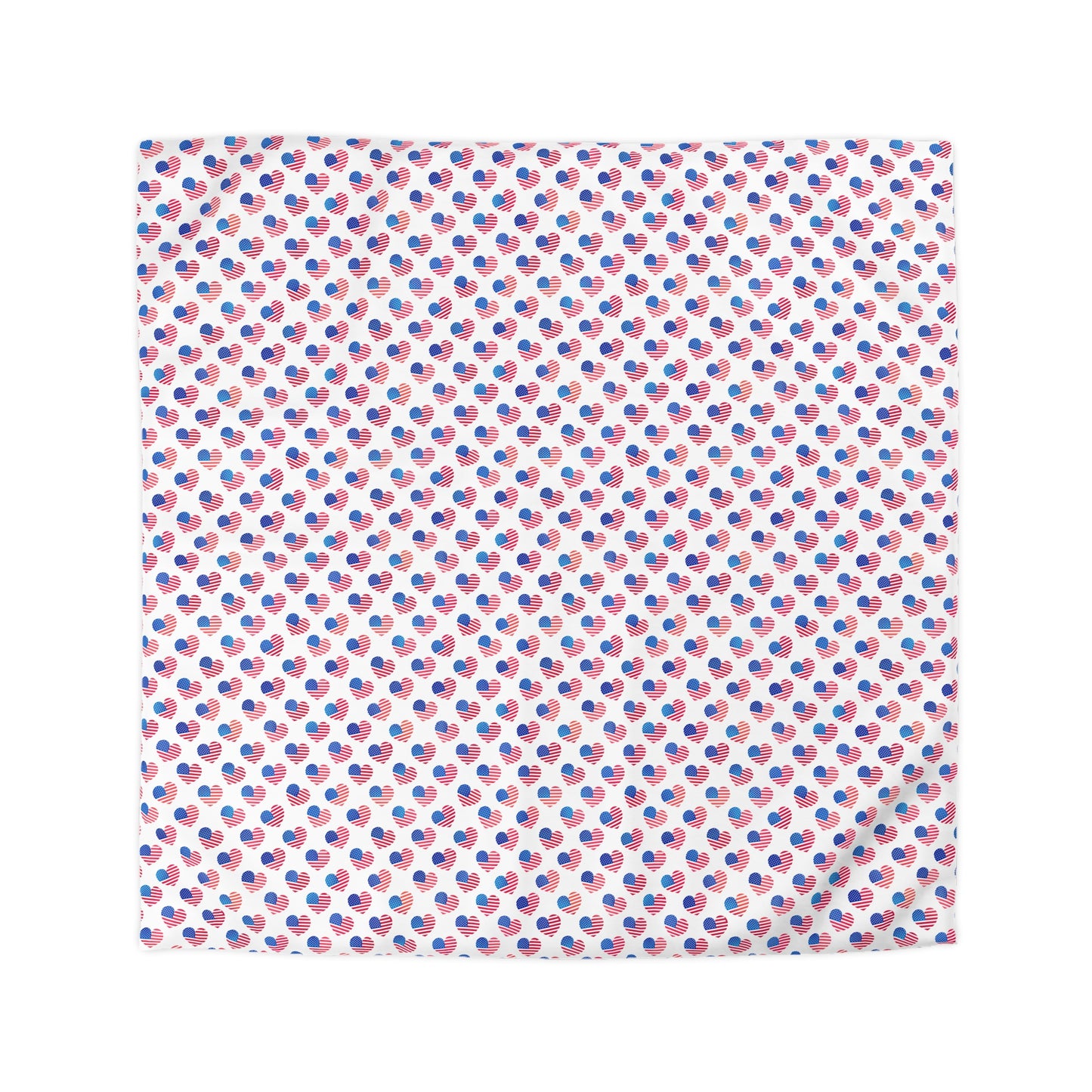 Hearts of Freedom Microfiber Duvet Cover