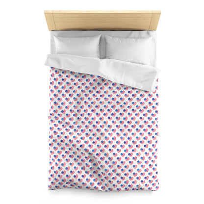 Hearts of Freedom Microfiber Duvet Cover