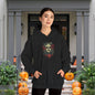 Creepy Skull and Roses Heavy Blend™ Hooded Sweatshirt