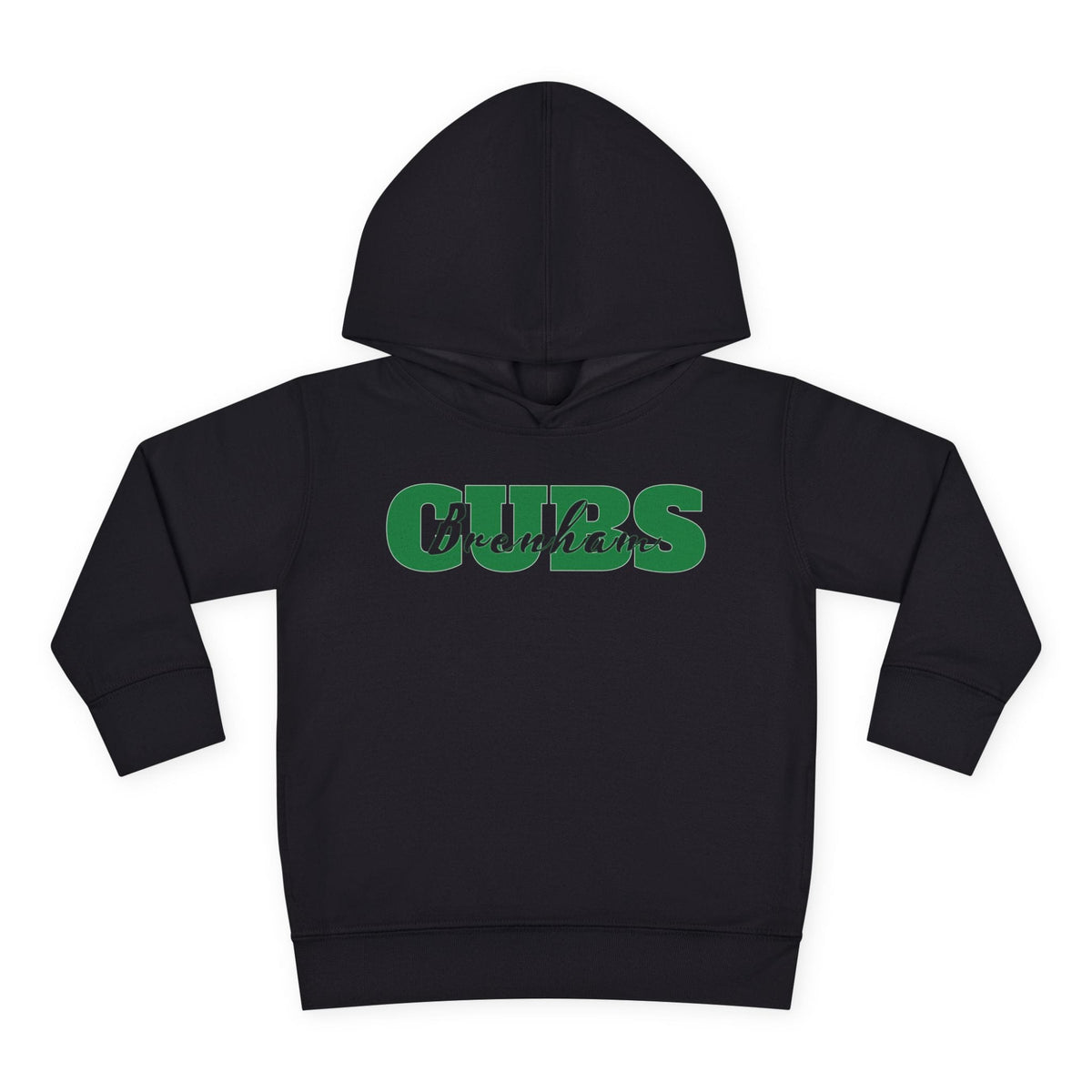 Brenham Cubs Double Text Toddler Hoodie