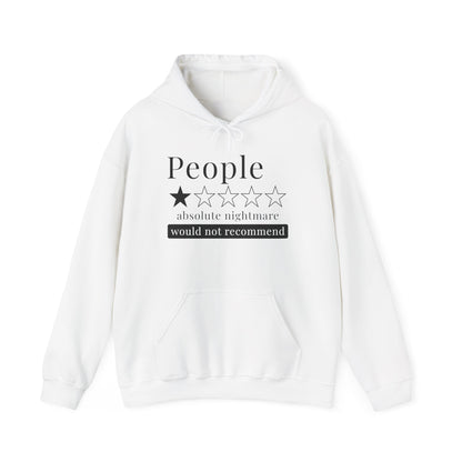 People 1 Star Absolute Nightmare Would Not Recommend Adult Heavy Blend™ Hoodie