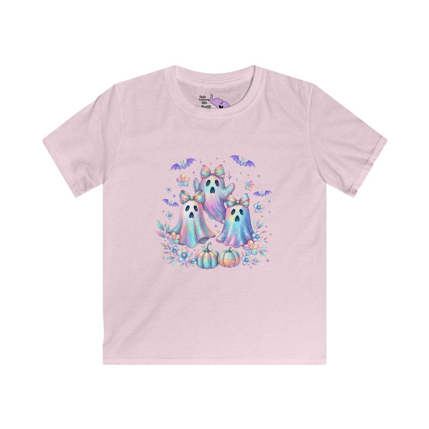 Haunted in Pastels Youth Softstyle Tee