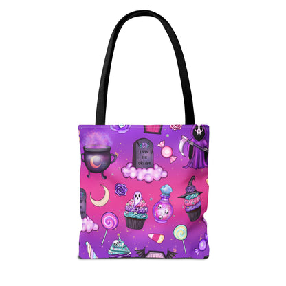 Haunted Sugar Rush Canvas Tote Bag