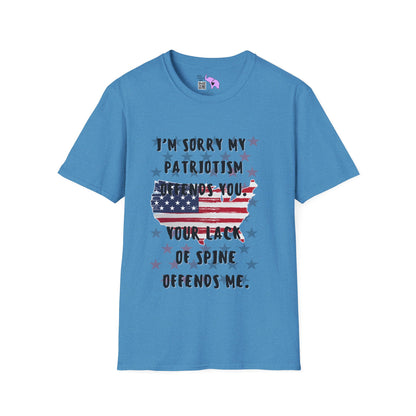 I'm Sorry my Patriotism Offends You. Your Lack of Spine Offends Me T-shirt