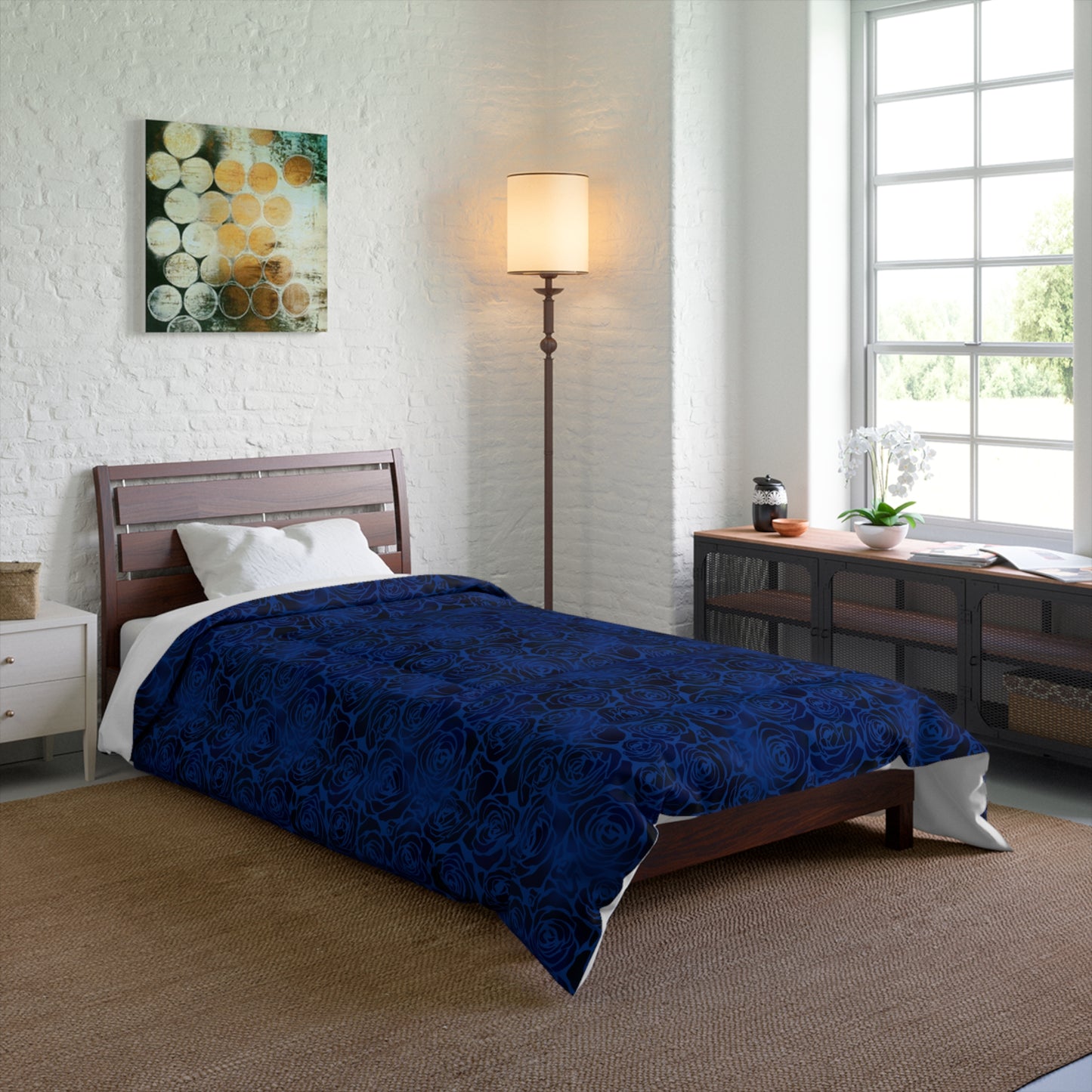 Nocturne Roses Comforter