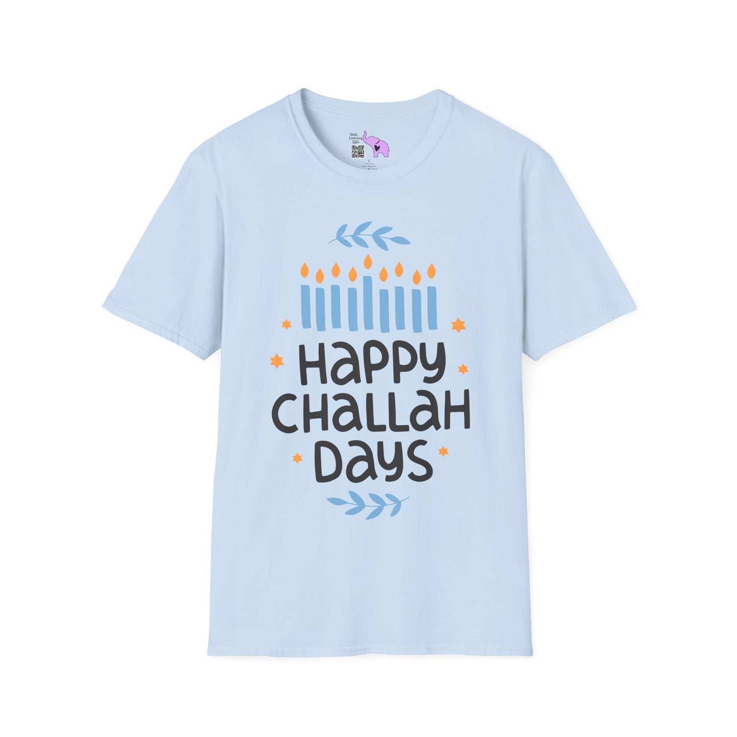 Happy Challah Days Adult T-shirt