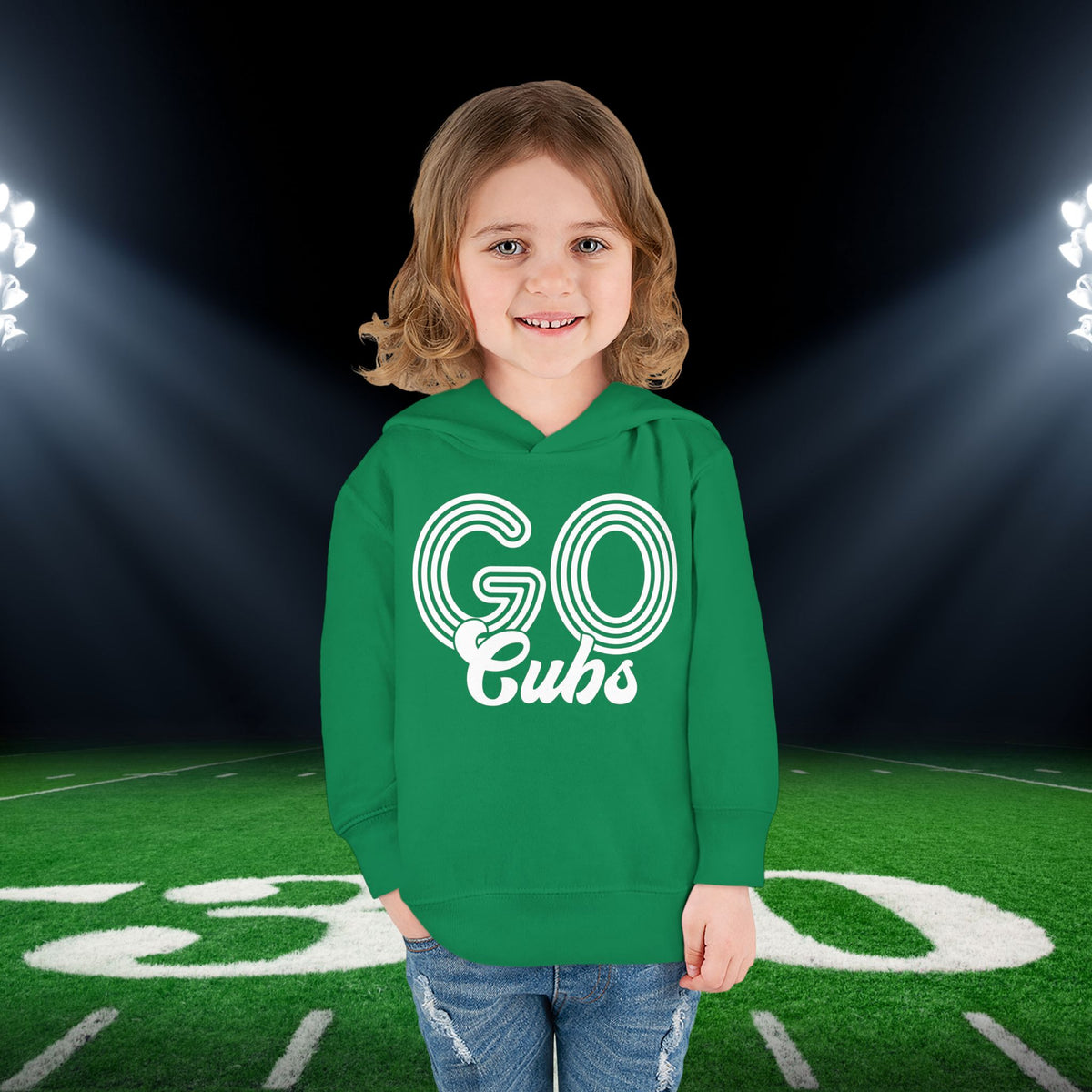 Go Cubs Toddler Hoodie
