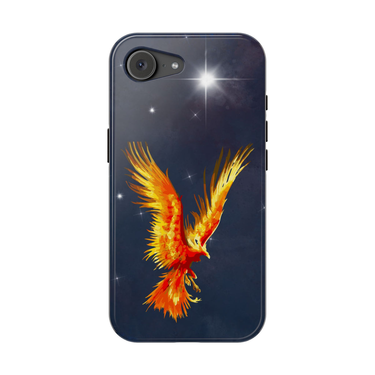 Phoenix Over Nebula MagSafe® Compatible Tough Case for iPhone