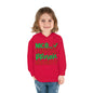 Nice Until Proven Naughty 2 Toddler Pullover Fleece Hoodie