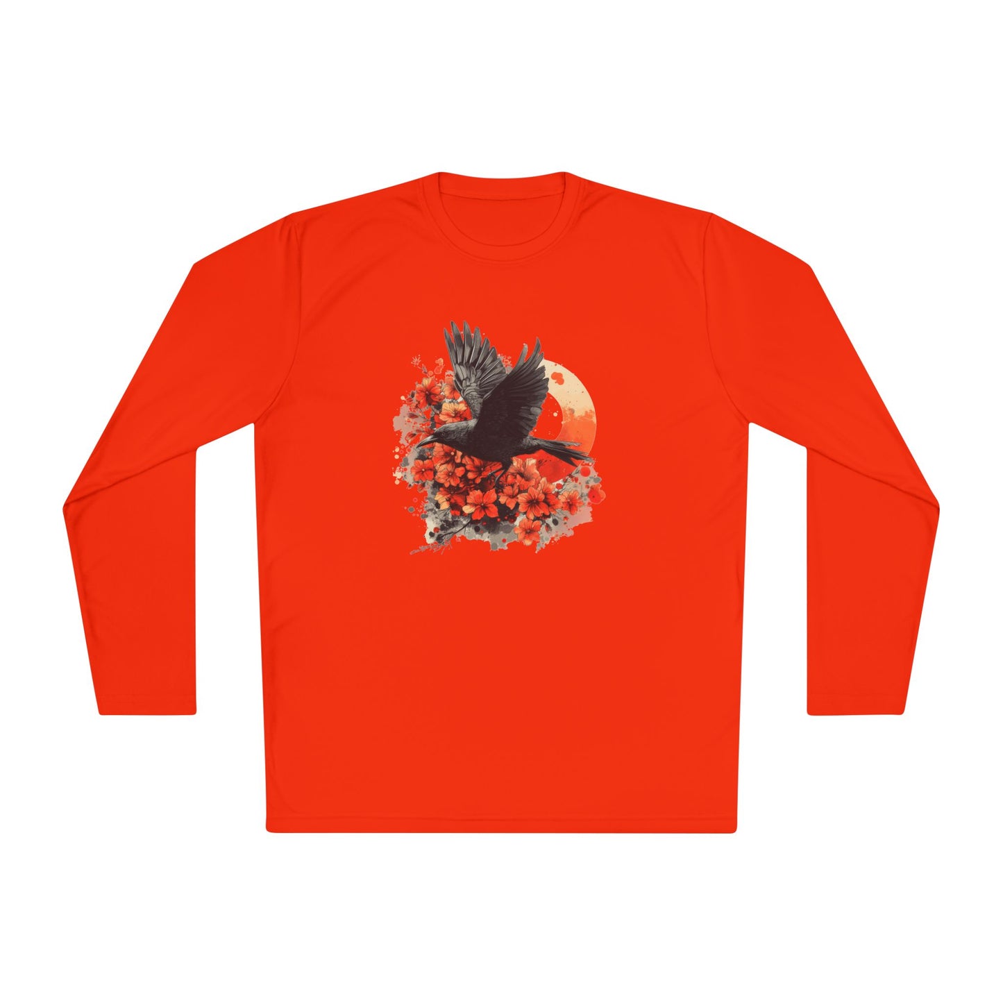 Halloween Crows Adult Long Sleeve Tee