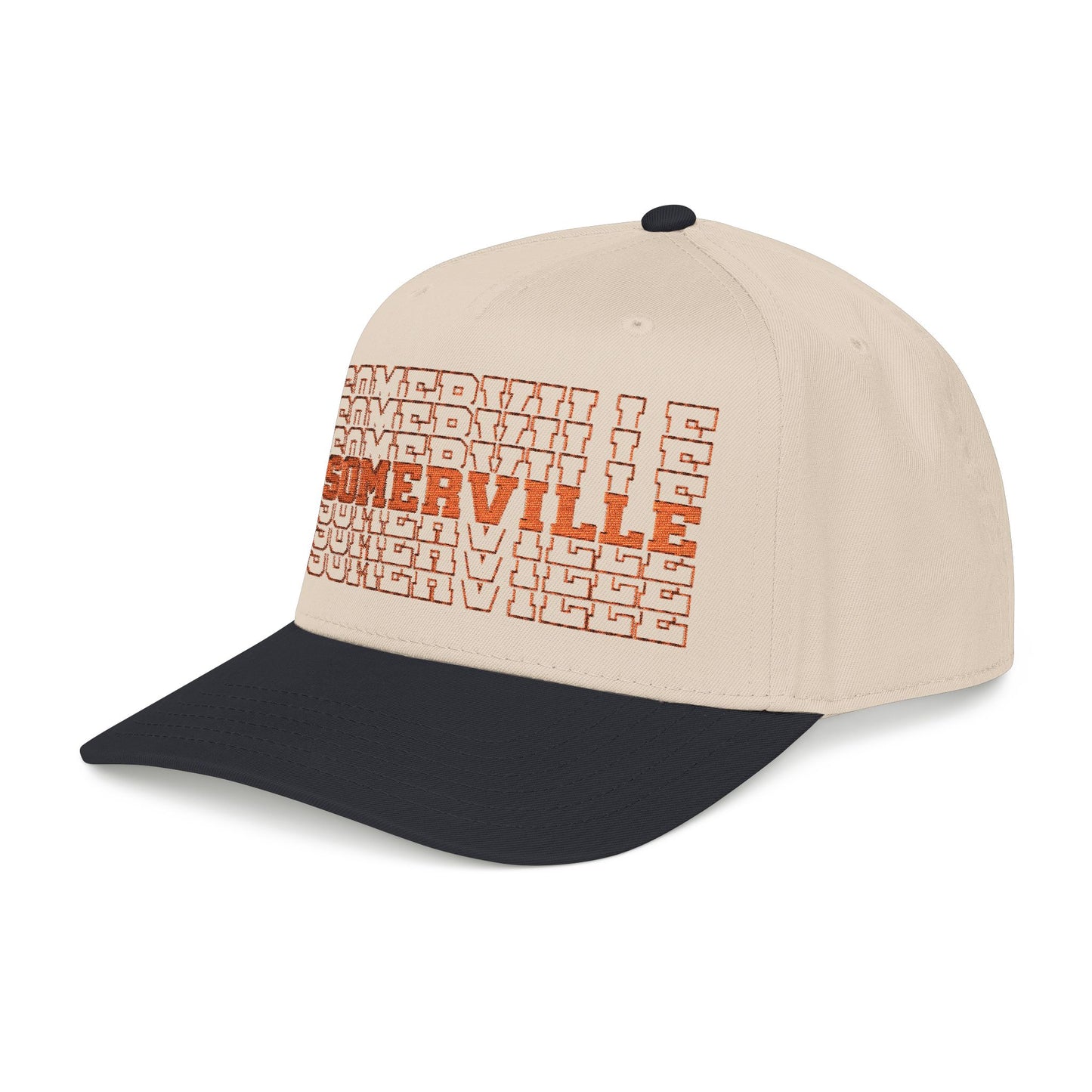 Somerville (Stacked) Mid Profile Baseball Cap