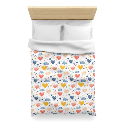 Love in the Air Microfiber Duvet Cover