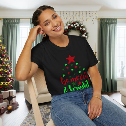 Be Merry & Bright Adult T-shirt