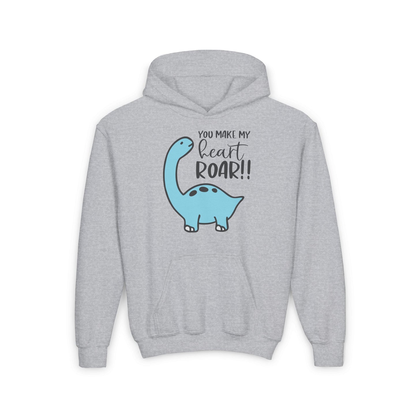 You Make My Heart Roar!! Youth Heavy Blend Hoodie