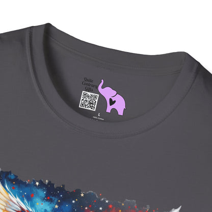 American Bald Eagle in Flight Adult T-shirt