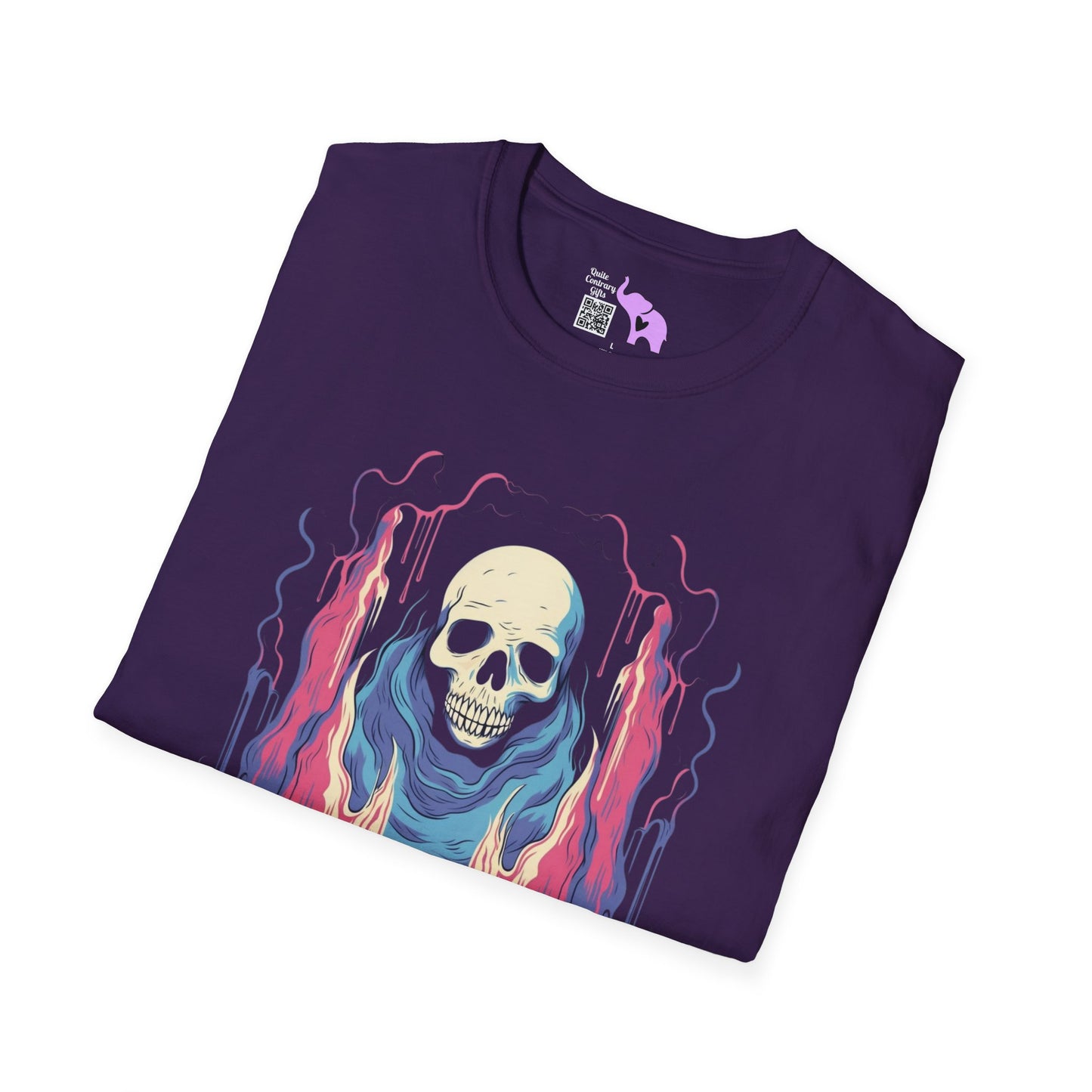 Creepy Ghost 2 Adult T-shirt