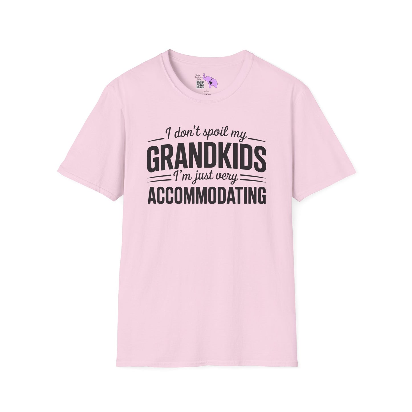 I Don't Spoil My Grandkids I'm Just Very Accommodating Adult T-shirt