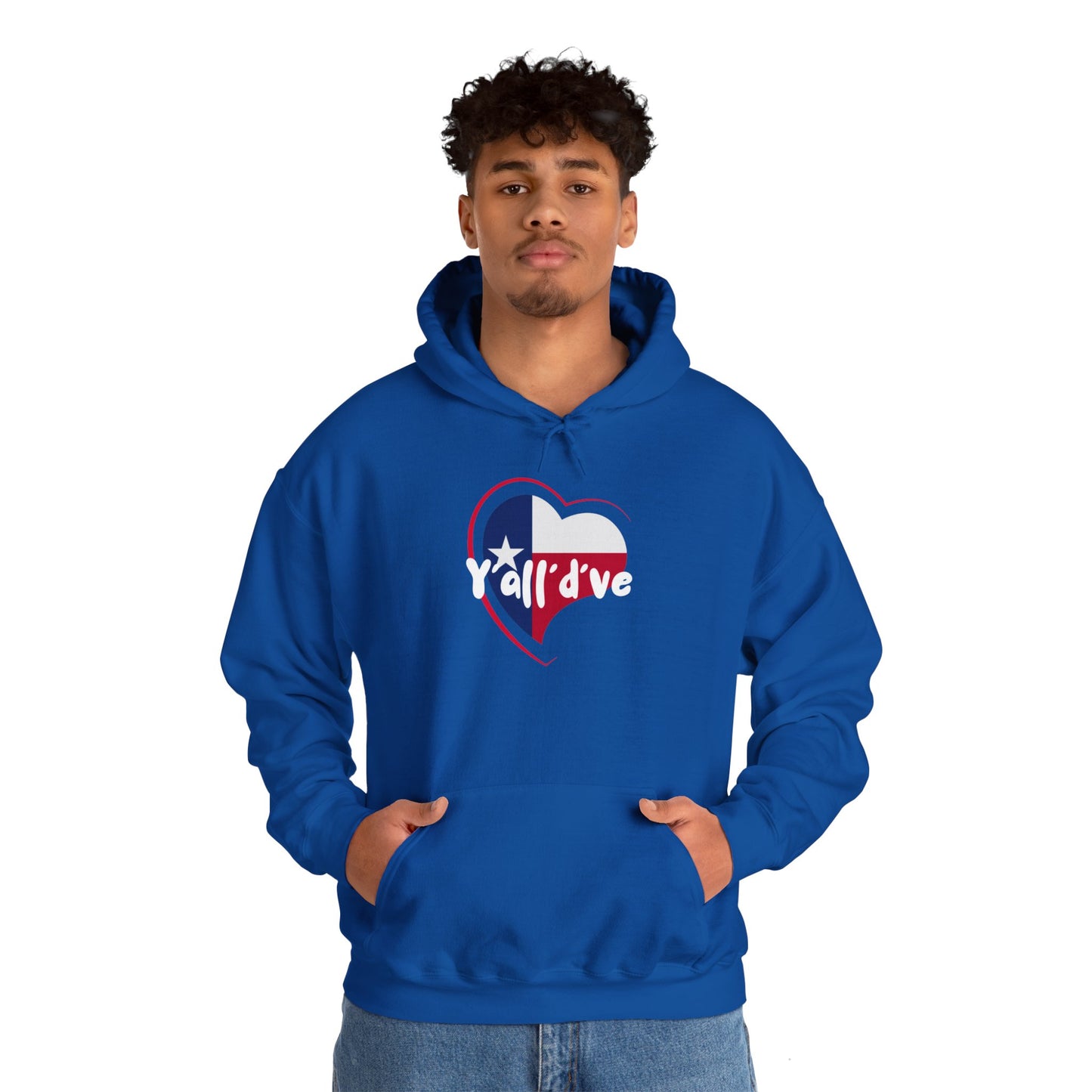 Yall'd've (Texas) Heavy Blend™ Hooded Sweatshirt