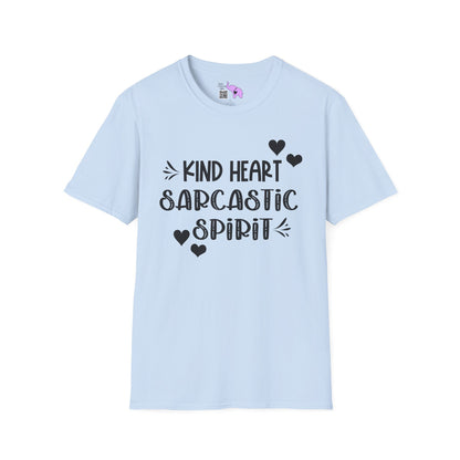 Kind Heart Sarcastic Spirit Adult T-shirt