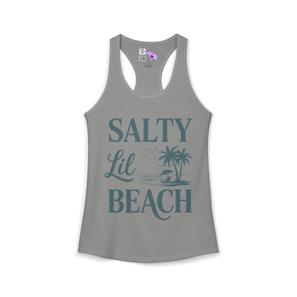 Salty Lil' Beach Women's Ideal Racerback Tank