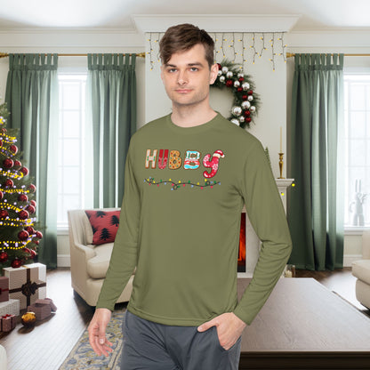 Christmas Hubby Adult Long Sleeve Tee